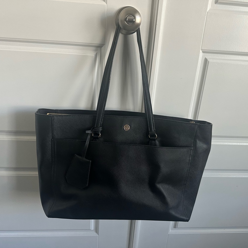 Tory Burch Navy Laptop Bag